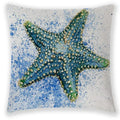 Axyaa Sea Animal Linen Pillow Case 45*45cm Home Decoration