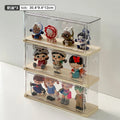 Axyaa Acrylic Doll Display Rack Stacktable | Transparent Toy Storage Box