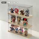 Axyaa Acrylic Doll Display Rack Stacktable | Transparent Toy Storage Box