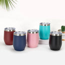 Axyaa Double Wall Stainless Steel Coffee Mug Vacuum Flask Insulated Tea Beer Cup