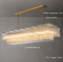 Axyaa Nordic Luxury Glass Bar Chandeliers - Large Hanging Lamps for Home & Hotel