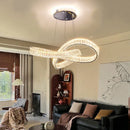 Axyaa Modern Dining Room Pendant Lights Indoor Chandeliers LED Hanging Ceiling Lamp