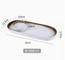 Axyaa Large Tableware Set for Snacks, Dim Sum, Fried Chicken, French Fries
