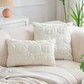 Axyaa Halloween Pumpkin Plush Pillowcase: Simple & Embroidered Cojines Cover