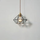 Axyaa Glass Shade LED Pendant Chandelier, Nordic Modern Design for Living Room and Bedroom