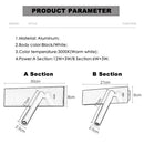 Axyaa Rotating LED Wall Light Switch Bedroom Hotel Sconce