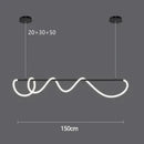 Axyaa Modern LED Pendant Light for Chic Home Decor & Lighting