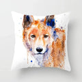 Axyaa Cute Dog Pattern Pillowcase Cover 45x45cm for Kids Room & Living Sofa Decor