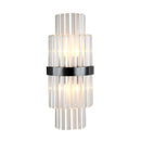 Axyaa Crystal Wall Lamp: Luxe Lighting for Bedroom, Living Room, Staircase, Aisle, Hotel, Bedside