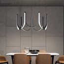 Axyaa LED Chandeliers: Modern Pendant Lights for Living and Dining Room