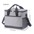 Axyaa Large Capacity Thermal Insulation Lunch Cooler Bag for Outdoor Travel & Picnic