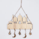 Wooden Craft Hanging Ornament for Eid al-Adha Home Decor by Axyaa