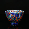 Axyaa Retro Ceramic Kung Fu Tea Set with Large Tea Cups