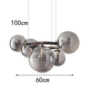 Axyaa LED Chandeliers: Modern Hanging Lights for Living Room and Dining Room