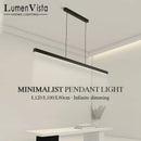 Axyaa LED Bar Pendant Light for Dining Room Kitchen Living Room Office