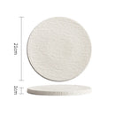 Axyaa Stone Ceramic Steak Serving Plate Set - Restaurant Tableware