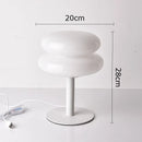 Axyaa Bauhaus Glass Table Lamp Dimming LED Desk Light