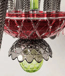 Axyaa Gold Crystal Chandelier Lighting for Living Room Dining Hall Kitchen Island