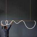 Axyaa Nordic LED Pendant Light for Restaurant Bar Counter