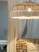 Axyaa Rattan Pendant Lights for Home Decoration and Ambient Lighting