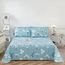Axyaa Coarse Cloth Bed Sheet Queen Size Soft 100% Cotton Durable Breathable Naked Sleep