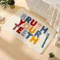 Axyaa Microfiber Non-Slip Kids Bathroom Rug - Water Absorbent, Cute Design