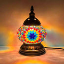 Turkish Mosaic Light Material Package Table Lamp - Axyaa Handmade Glass Gift