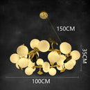 Axyaa LED Pendant Chandeliers for Modern Home Decor and Indoor Lighting