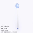 Axyaa Glass Dinnerware Spoon Set - Long Handle Kitchen Accessories