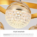 Axyaa Acrylic Crystal Ball Pendant Chandelier for Home Decor & Dining Room