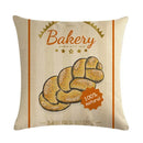 Axyaa Delicious Donuts Printed Cushion Cover Home Decor 45X45CM