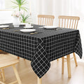 Axyaa Plaid Waterproof Tablecloth | Stain Proof & Washable Table Cover