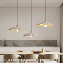 Axyaa Cement Yellow Travertine Hanging Line Lamp - Wabi-sabi Style Japanese Design Bedroom Pendant