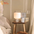 Axyaa Cream Wind LED Table Lamp Touch USB Charging Modern Atmosphere Bedside Lighting
