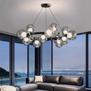 Axyaa LED Pendant Light for Modern Home Decor & Dining Room Chandeliers
