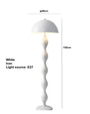 Axyaa Modern Floor Lamp: Warm White & Neutral Light for Bedrooms, Living Rooms, Study Rooms