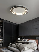 Axyaa Circular LED Ceiling Lamp for Modern Minimalist Bedroom Decor
