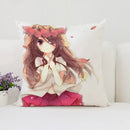 Axyaa Anime Pillow Covers for Sofa, Car, or Sleeping Pillows - 50x50 Decorative Cushion Cover