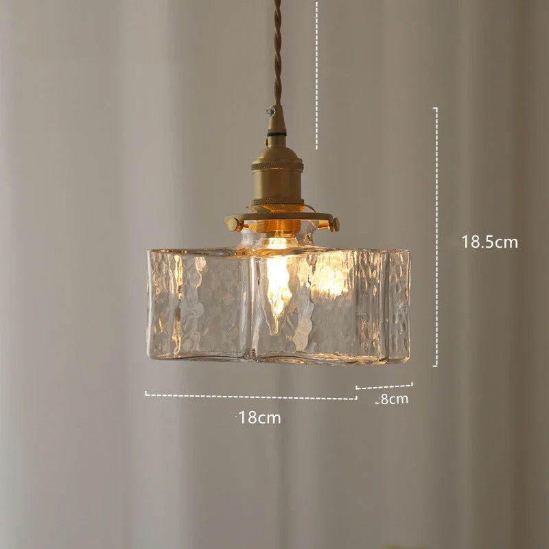 Nordic Green Glass LED Pendant Light by Axyaa - Modern Indoor Lighting