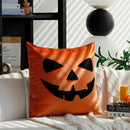 Axyaa Halloween Ghost Face Pillow Cover 45x45cm, Soft for Sofa, Car, Chair