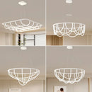 Axyaa White Curved Artistic Pendant Lamp – Modern Nordic Decorative Lighting