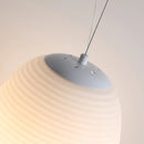 Axyaa Nordic Cocoon Glass Pendant Lamp for Living Room Loft & Restaurant