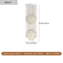 Axyaa Mother of Pearl Chandelier: Unique Danish Design Shell Pendant Light for Living Room, Dining, Villa & Staircase