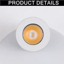 Axyaa LED Wall Spotlight for Bedroom Living Room Study Rotation Adjustment