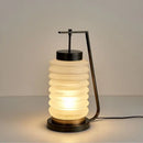 Axyaa Glass Living Room Table Lamp - Modern Light Luxury Decor for Bedroom and Study
