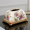 Axyaa Ceramic Bread Tissue Box: European-Style Living Room Coffee Table Decor