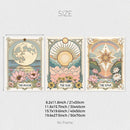 Retro Celestial Flower & Plant Art Prints by Axyaa for Home & Office Décor