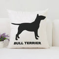 Bull Terrier Art Anime Pillow Cover 40x40 Axyaa Home Decor Throw Pillow
