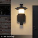 Axyaa LED Wall Light: Modern Waterproof Outdoor Decoration for Courtyard, Garage, Balcony