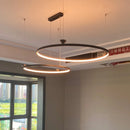 Axyaa Circular All Copper Italian Style LED Pendant Lamp